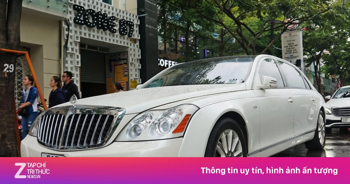 Chiếc Maybach 62 S của bà Trương Mỹ Lan được bán đấu giá 16,65 tỷ đồng