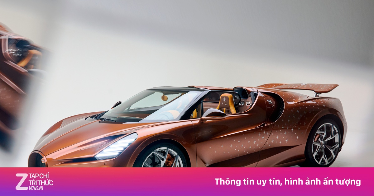 Siêu xe Bugatti W16 Mistral lấy cảm hứng từ tiểu thuyết 'Hoàng Tử Bé