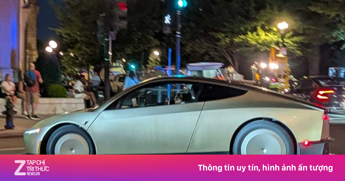 Xe điện không vô lăng Tesla Cybercab bắt đầu chạy thử tại Mỹ