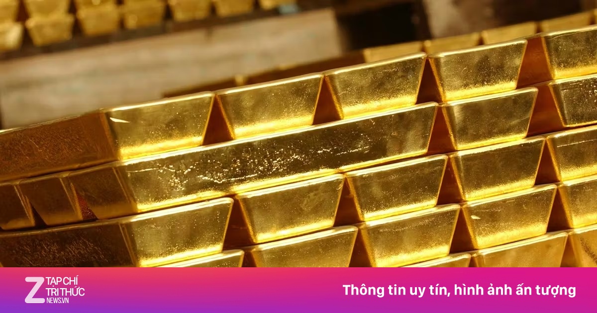 Vàng vượt euro thành tài sản dự trữ số 2 toàn cầu
