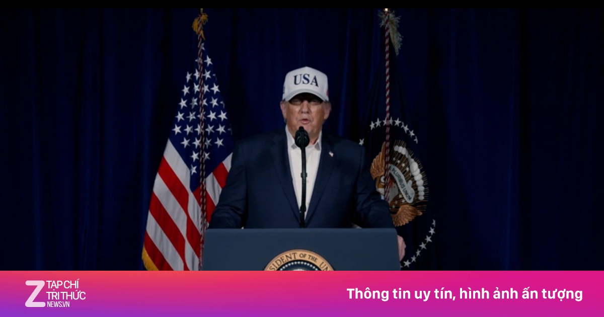 Tổng Thống Mỹ Donald Trump Công Bố Chiến Dịch Quân Sự Quy Mô Lớn Tấn Công Iran
