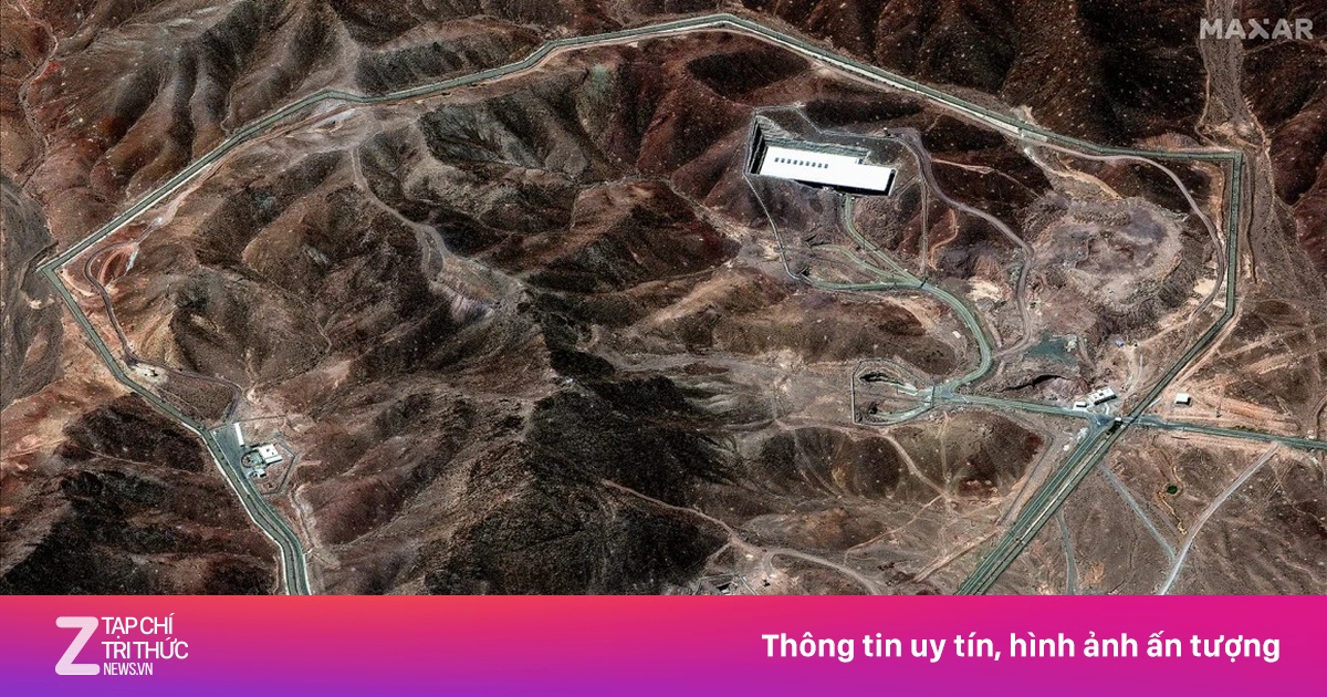 Pháo đài hạt nhân chiến lược, nằm sâu trong lòng đất của Iran