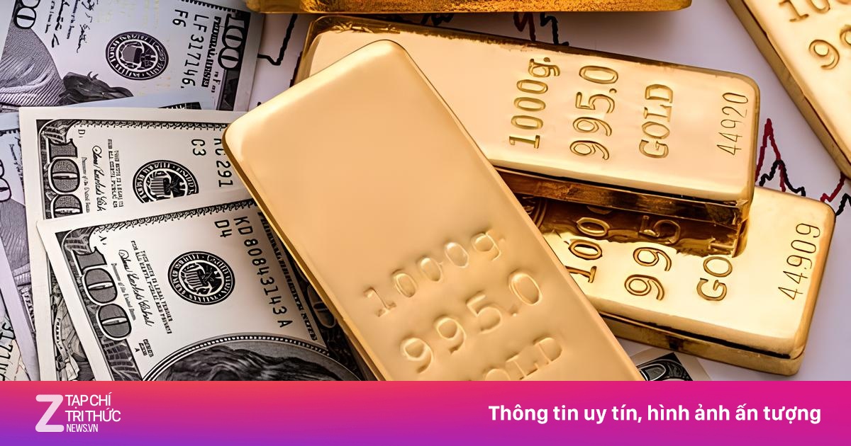 Vàng vượt USD và trái phiếu Mỹ, thành nơi trú ẩn hàng đầu
