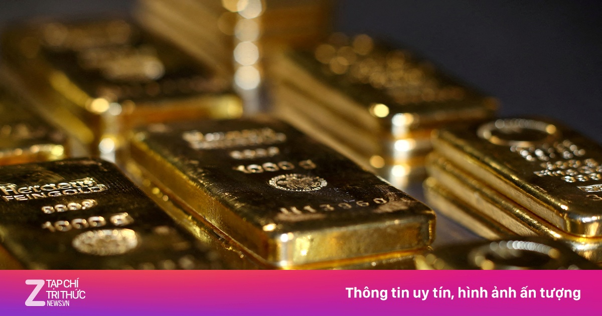 Giá vàng thế giới giảm sâu