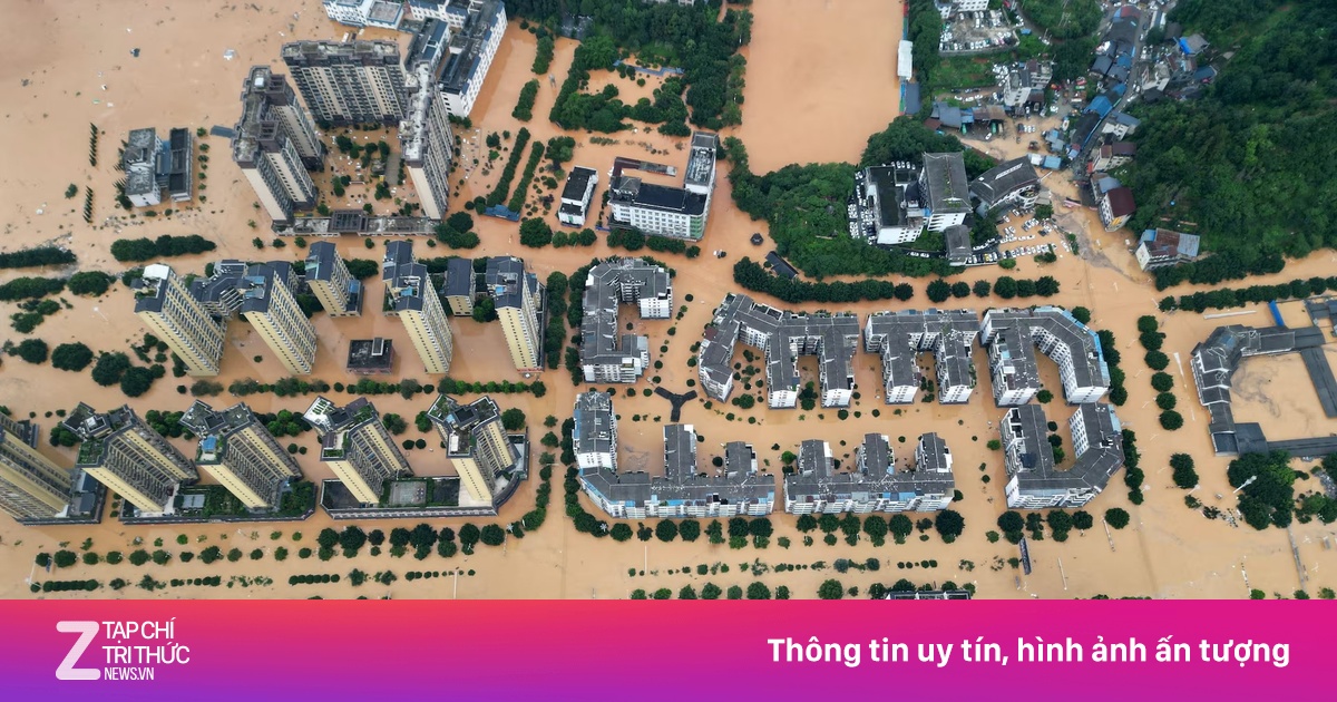 Trung Quốc gấp rút cứu trợ sau lũ lớn nhất 50 năm tại Quý Châu