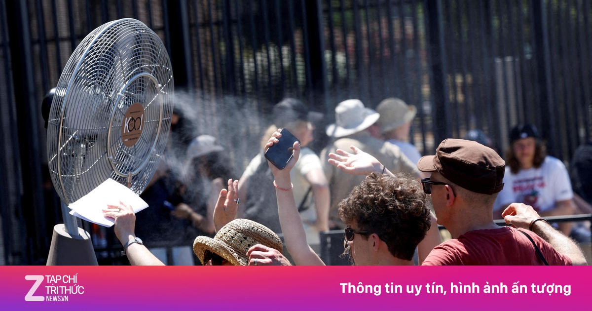 Nắng nóng bao trùm Tây Âu