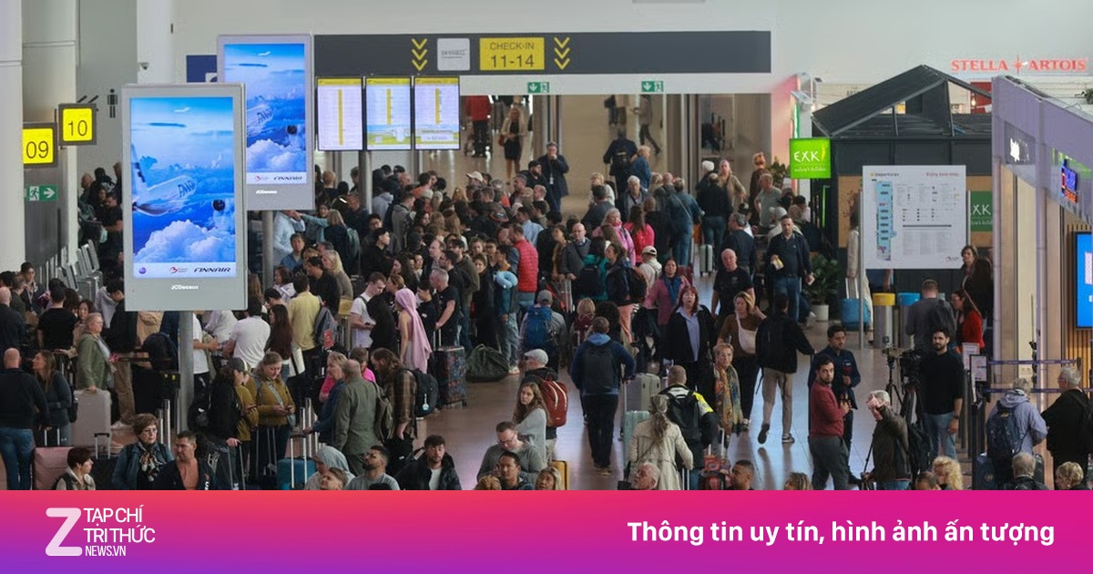 Sân bay châu Âu rối loạn vì tấn công mạng kéo dài