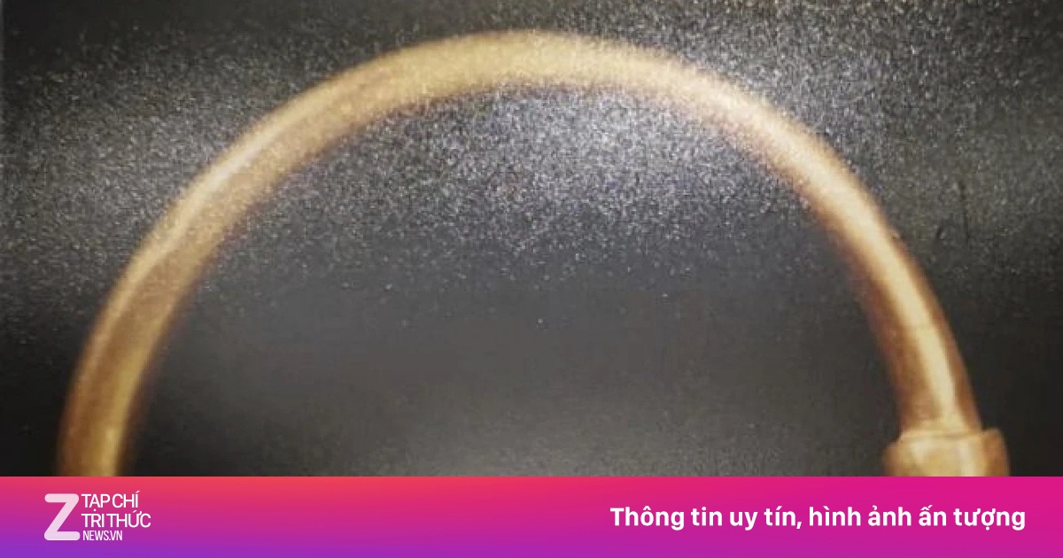 Vòng tay vàng 3.000 năm của pharaoh bị nấu chảy