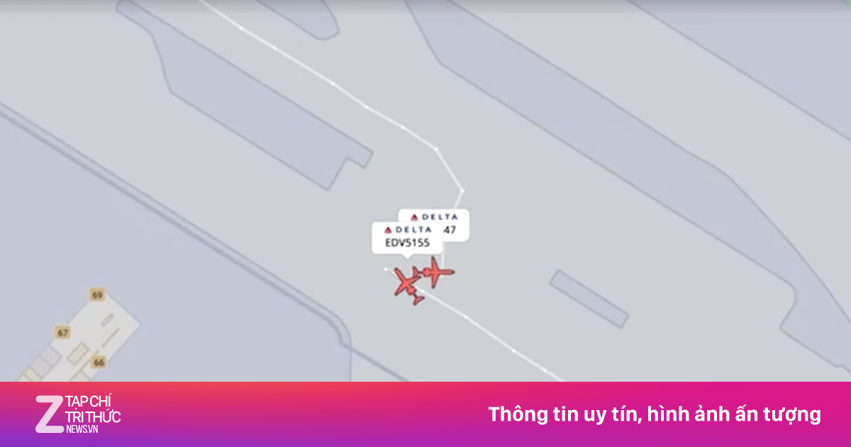 Video máy bay cất cánh va chạm máy bay hạ cánh tại Mỹ