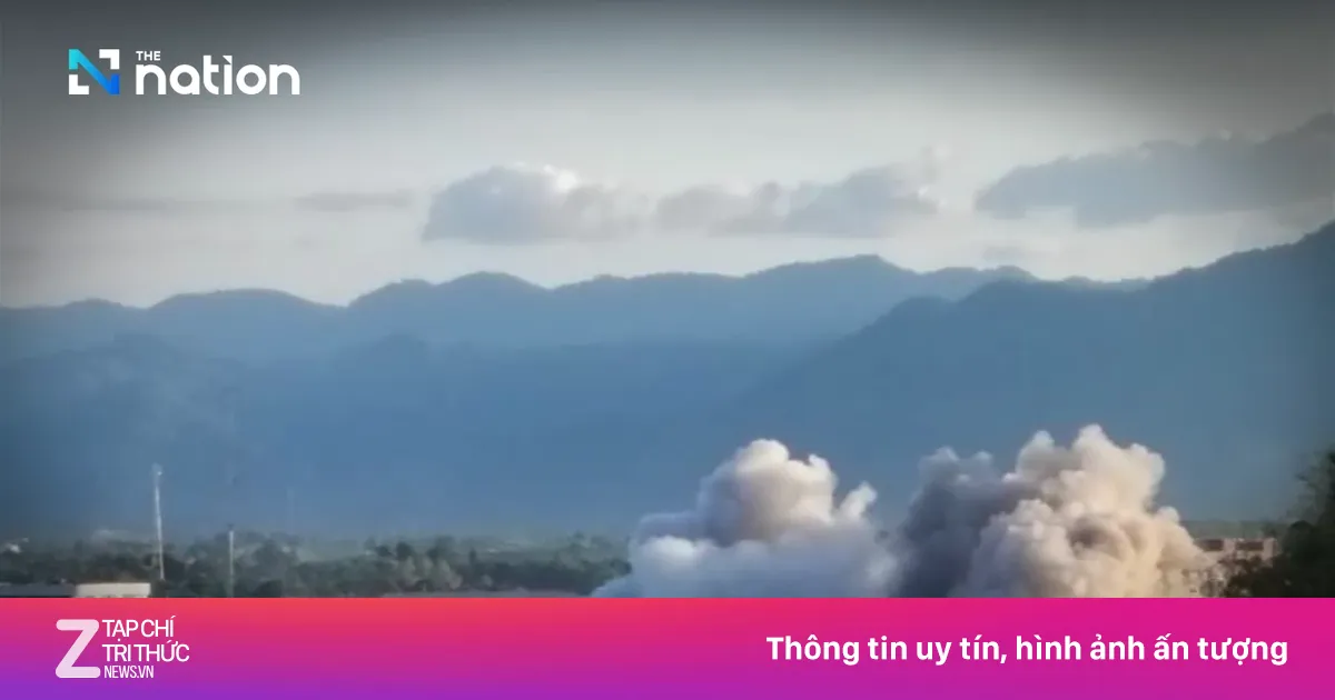 Bốn vụ nổ rung chuyển trung tâm lừa đảo KK Park, 1.500 người tháo chạy