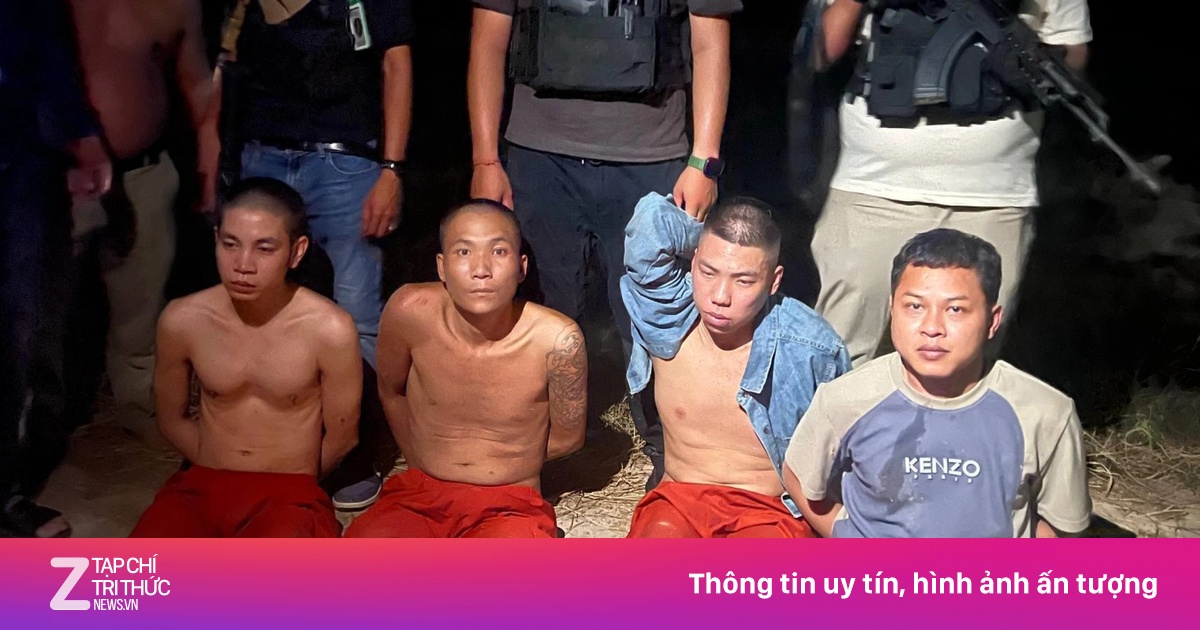 Nhóm phạm nhân nã đạn trốn khỏi tòa án Campuchia bị bắt