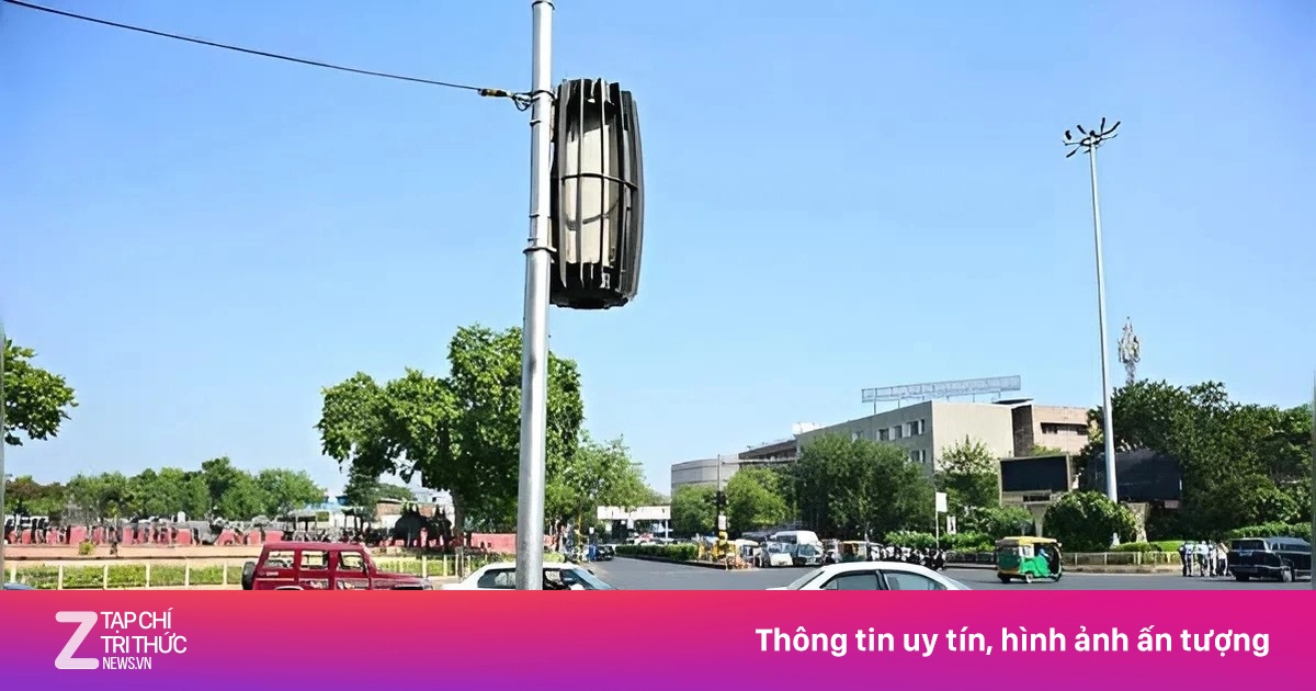 Ấn Độ lắp máy lọc không khí ngoài đường