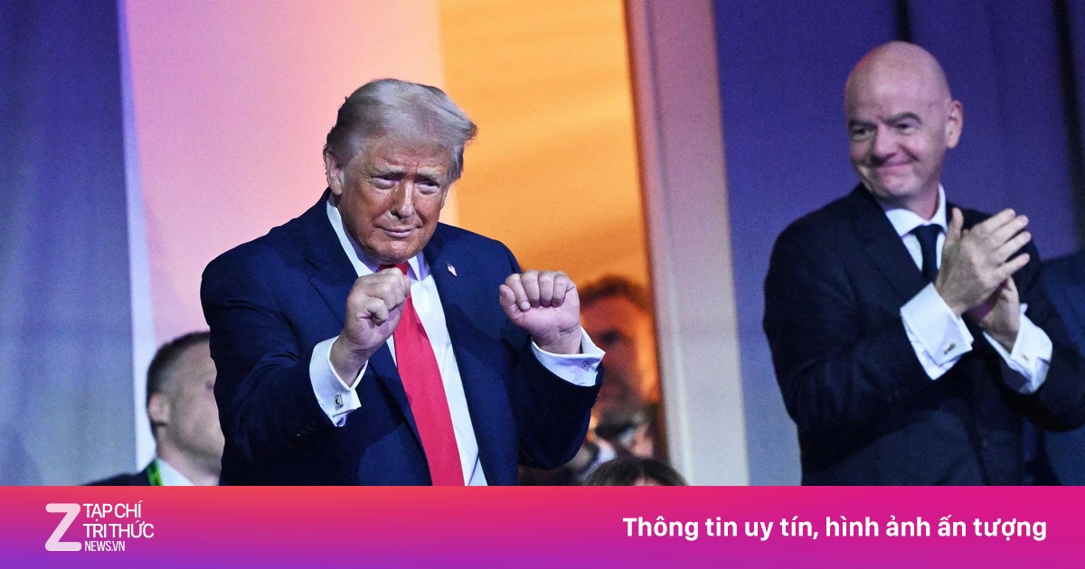 Màn nhảy gây sốt của ông Trump ở lễ bốc thăm World Cup