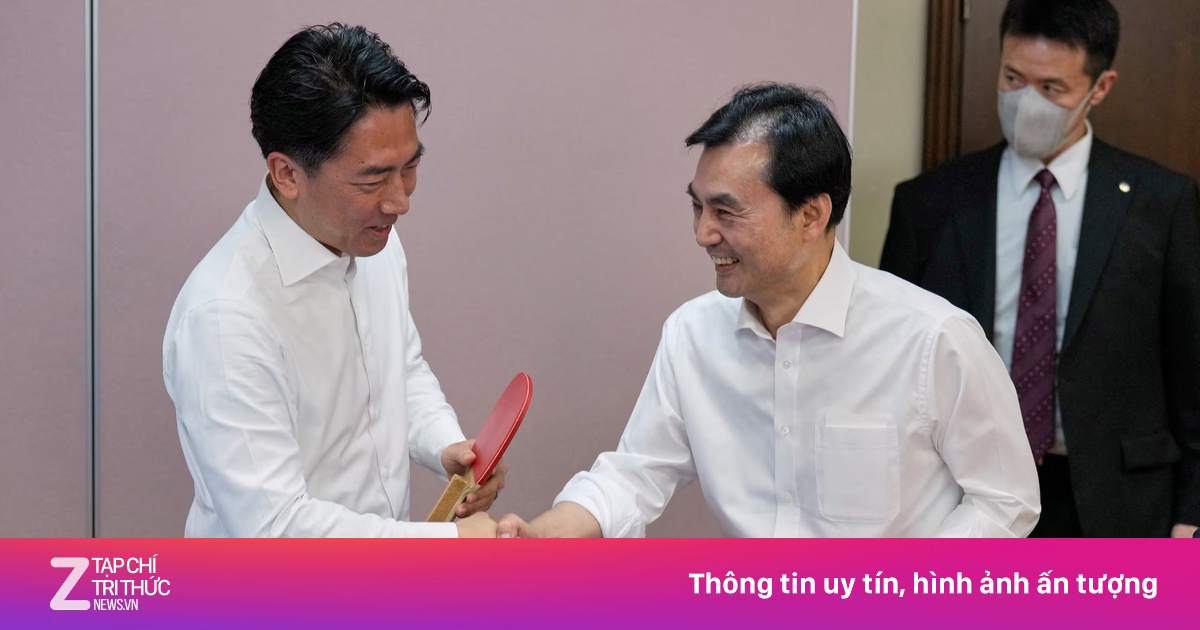 Nhật - Hàn 'ngoại giao bóng bàn' hâm nóng quan hệ quốc phòng