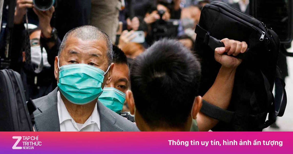 Trùm truyền thông Hong Kong Jimmy Lai chính thức lĩnh án 20 năm tù giam