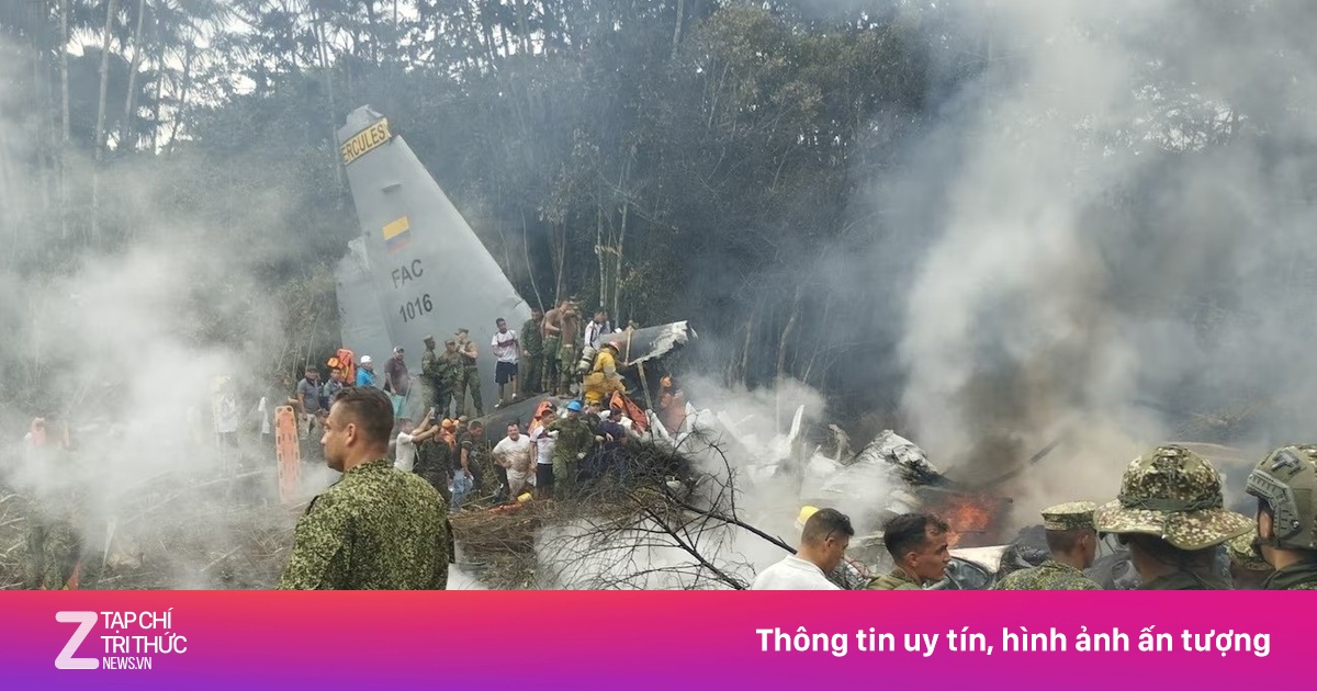 Thảm kịch máy bay quân sự Colombia: Ít nhất 66 người thiệt mạng tại rừng Amazon