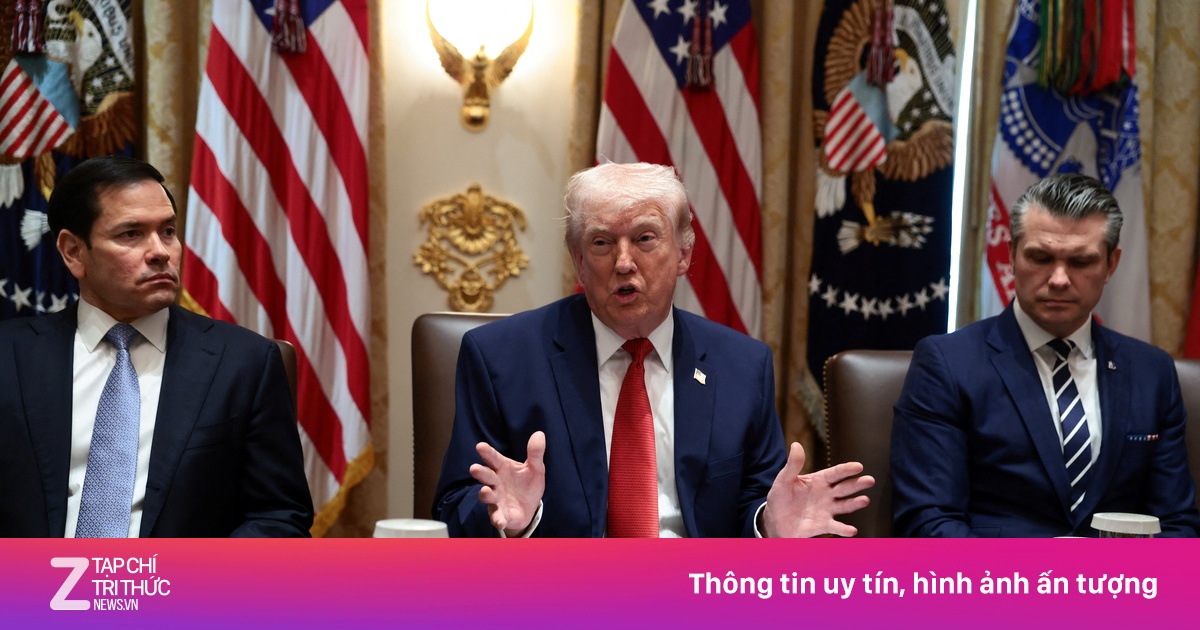 Tổng thống Trump triệu tập họp khẩn tại Nhà Trắng giữa căng thẳng eo biển Hormuz
