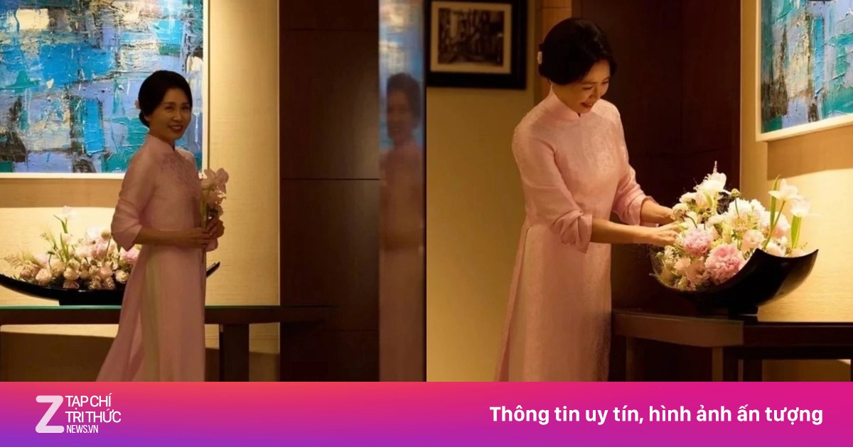 Phu nhân Tổng thống Hàn Quốc khen áo dài Việt lần thứ hai
