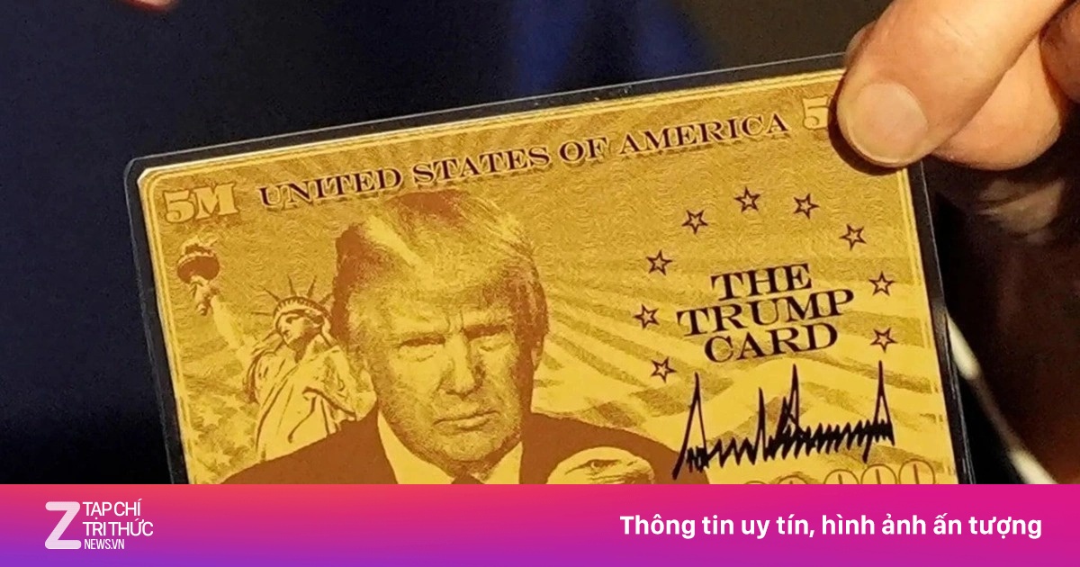 Visa 'thẻ vàng' của ông Trump mới cấp 1 người