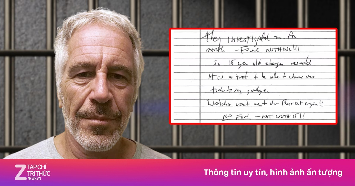 Thẩm phán Mỹ công bố thư tuyệt mệnh nghi của tỷ phú Jeffrey Epstein