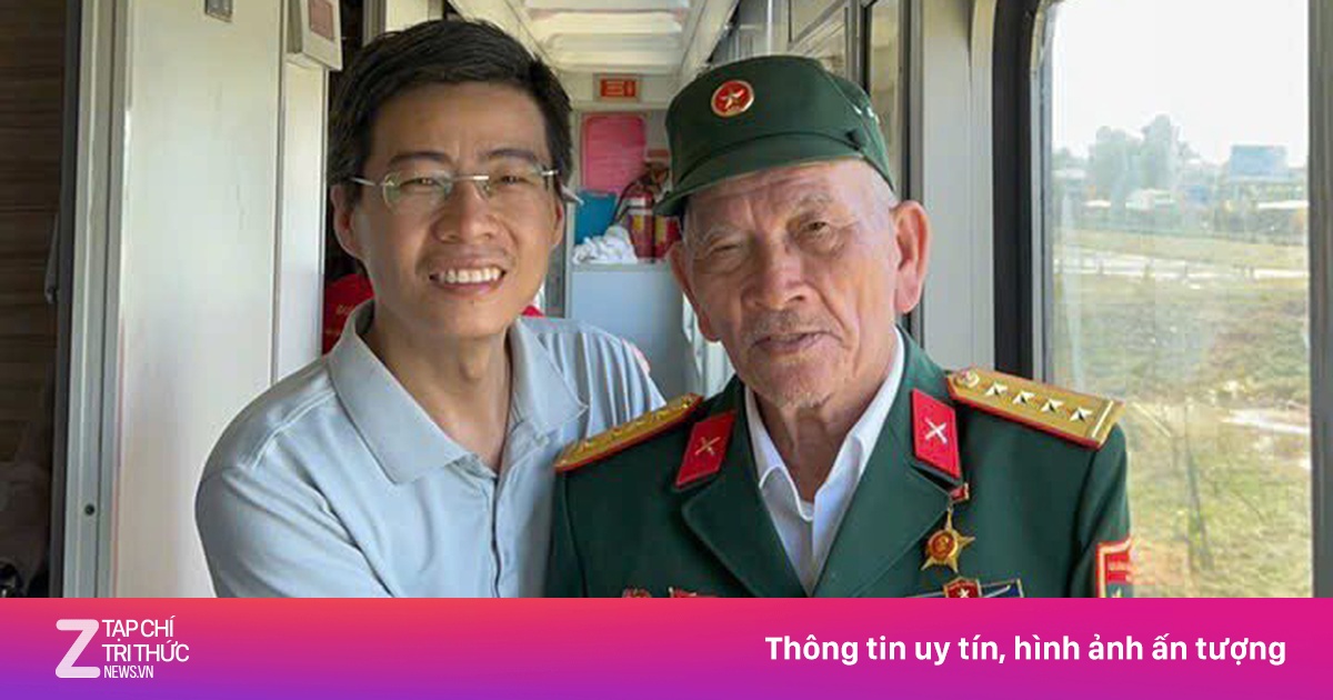 Hành khách kể chuyện gặp cựu binh Trần Văn Thanh trên tàu Thống Nhất