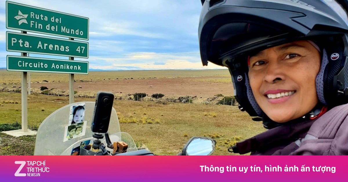 Người phụ nữ Malaysia đi xe máy qua 7 châu lục