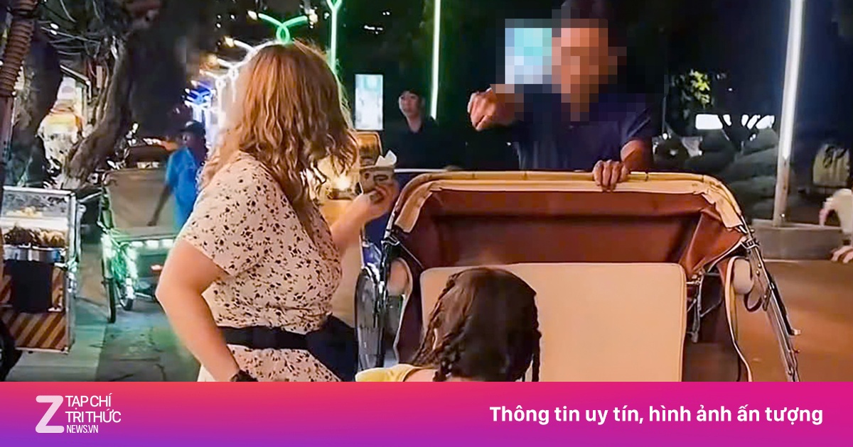 Xác minh tài xế xích lô giật tiền du khách nước ngoài ở Nha Trang