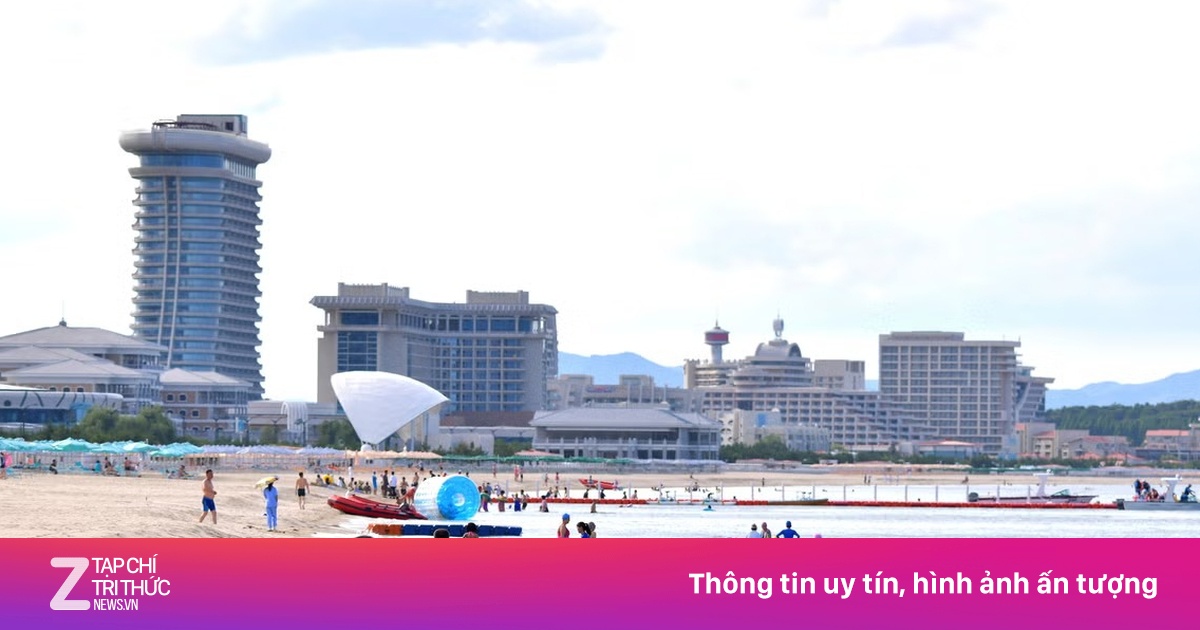 Cảnh nhộn nhịp bất ngờ ở resort mới khai trương của Triều Tiên