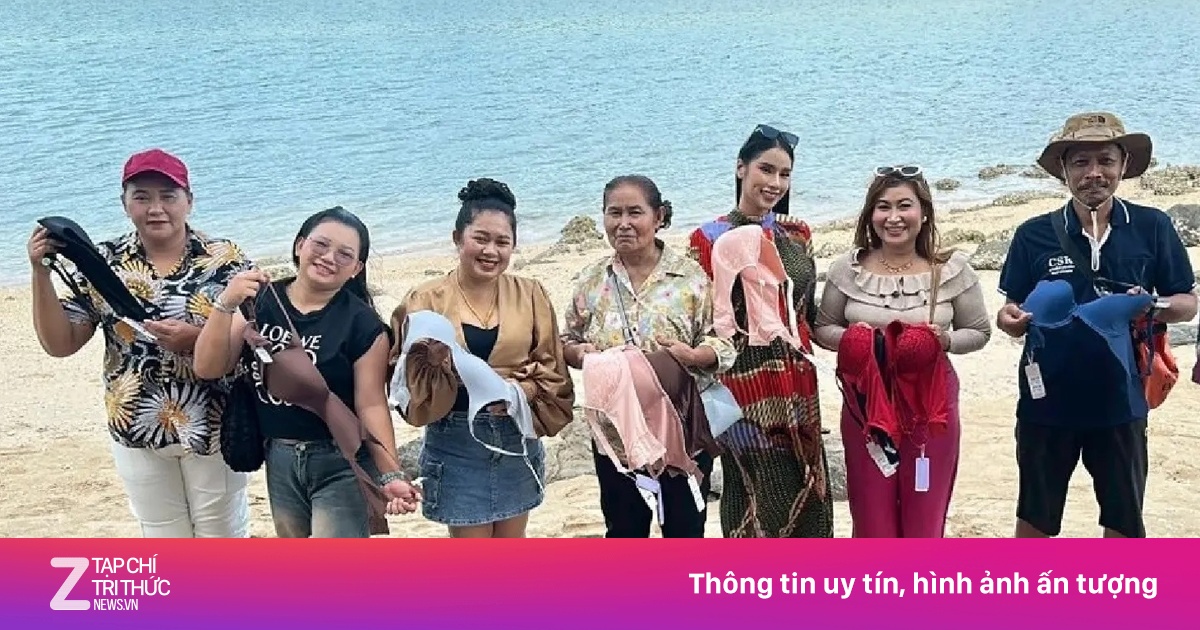 Kỳ lạ ngôi đền đặt lễ bằng áo ngực ở Thái Lan