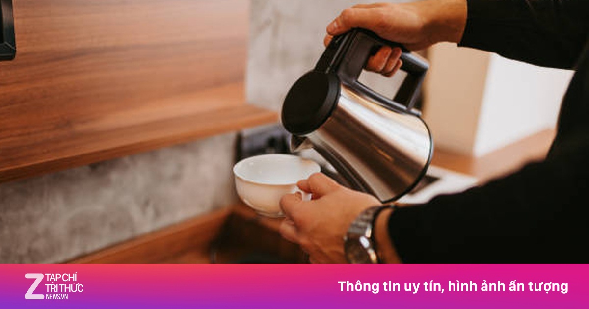 Ấm đun nước trong khách sạn có thể rất bẩn
