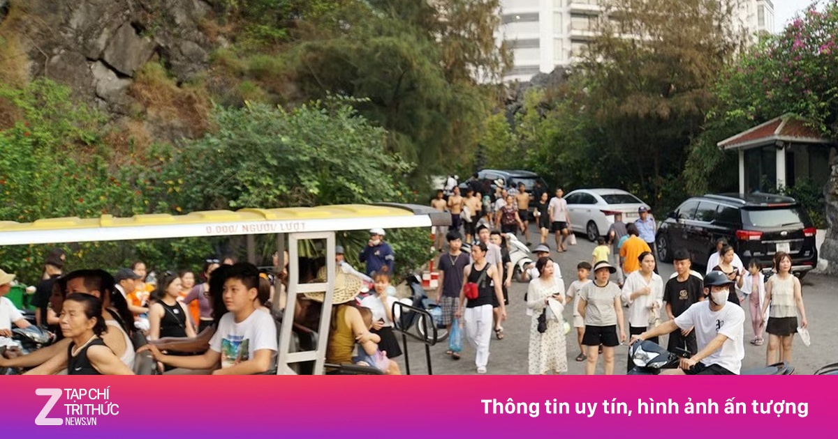 Cấm xe ra bãi tắm đẹp nhất Cát Bà