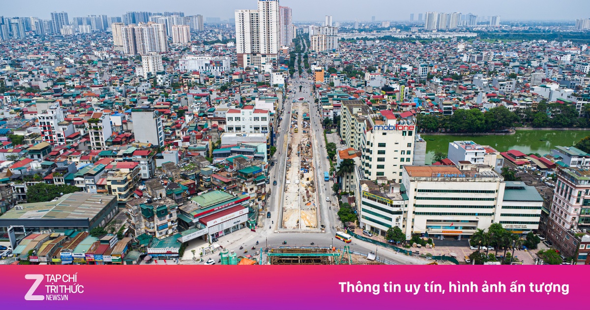 Toàn cảnh hầm chui Kim Đồng - Giải Phóng dự kiến về đích quý I/2026