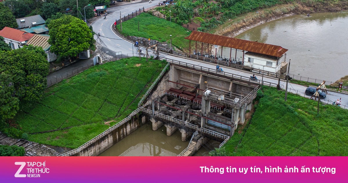 Hiện trạng vị trí xây công trình chống ngập lớn nhất Hà Nội