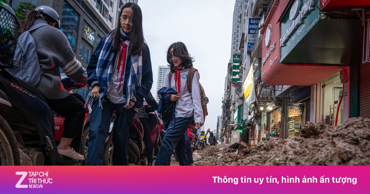 Dự án mở rộng đường Nguyễn Tuân gây khó khăn cho người dân trong dịp Tết