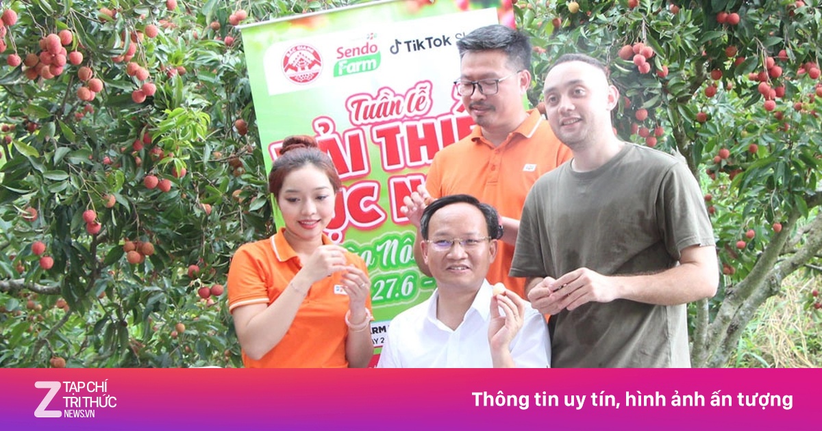 Phó chủ tịch Bắc Ninh livestream bán 54 tấn vải trong 6 giờ