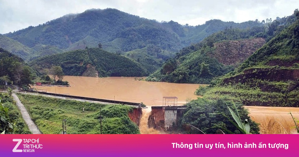 Bộ Công Thương thông tin về sự cố vỡ mảng tường bao ngăn đập thủy điện