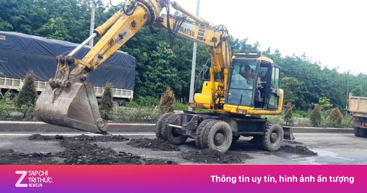 Sửa chữa đường hơn 5.000 tỷ vừa đưa vào sử dụng đã chằng chịt 'ổ voi'