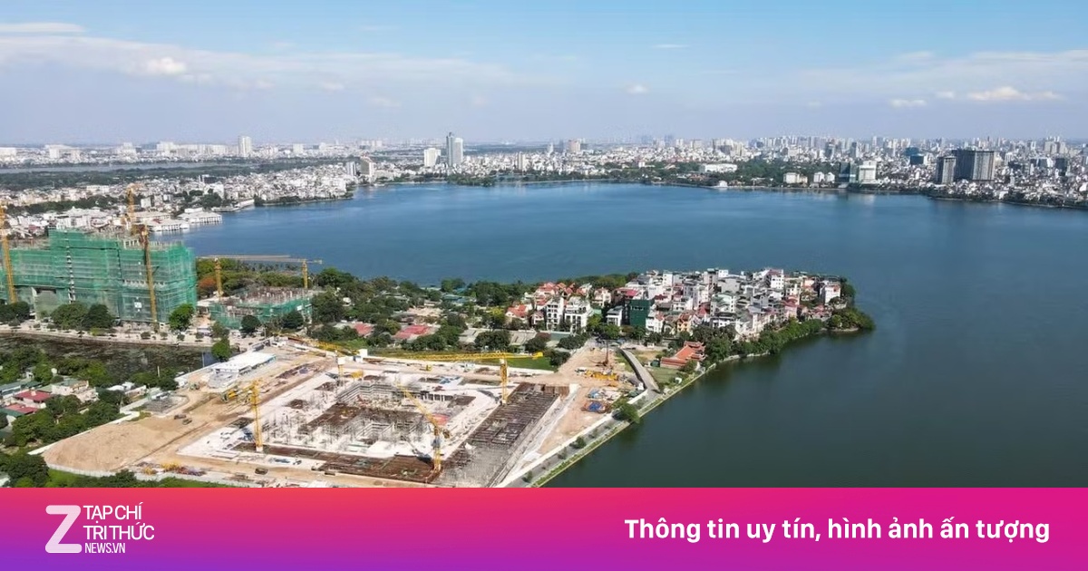 Hà Nội sắp thu hồi gần 100 ha đất quanh hồ Tây để triển khai loạt dự án