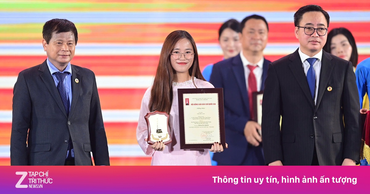 Tạp chí điện tử Tri Thức - Znews đạt Giải Báo chí quốc gia lần thứ XIX