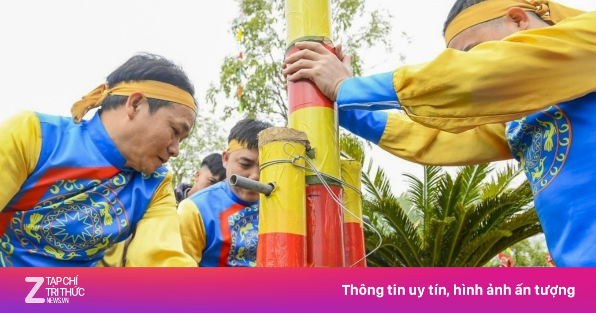 Lễ Thường Nêu Tết xưa: Phong tục cung đình triều Hồ được tái hiện sống động