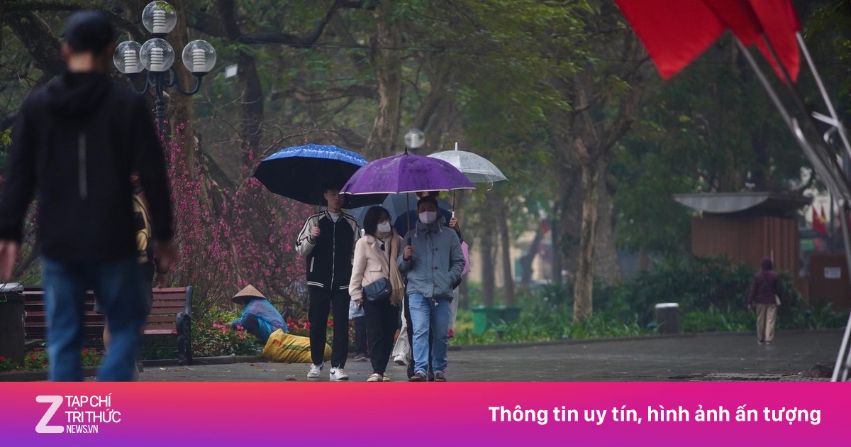 Miền Bắc sắp đón không khí lạnh từ ngày 3/3, trời chuyển rét kèm mưa rải rác