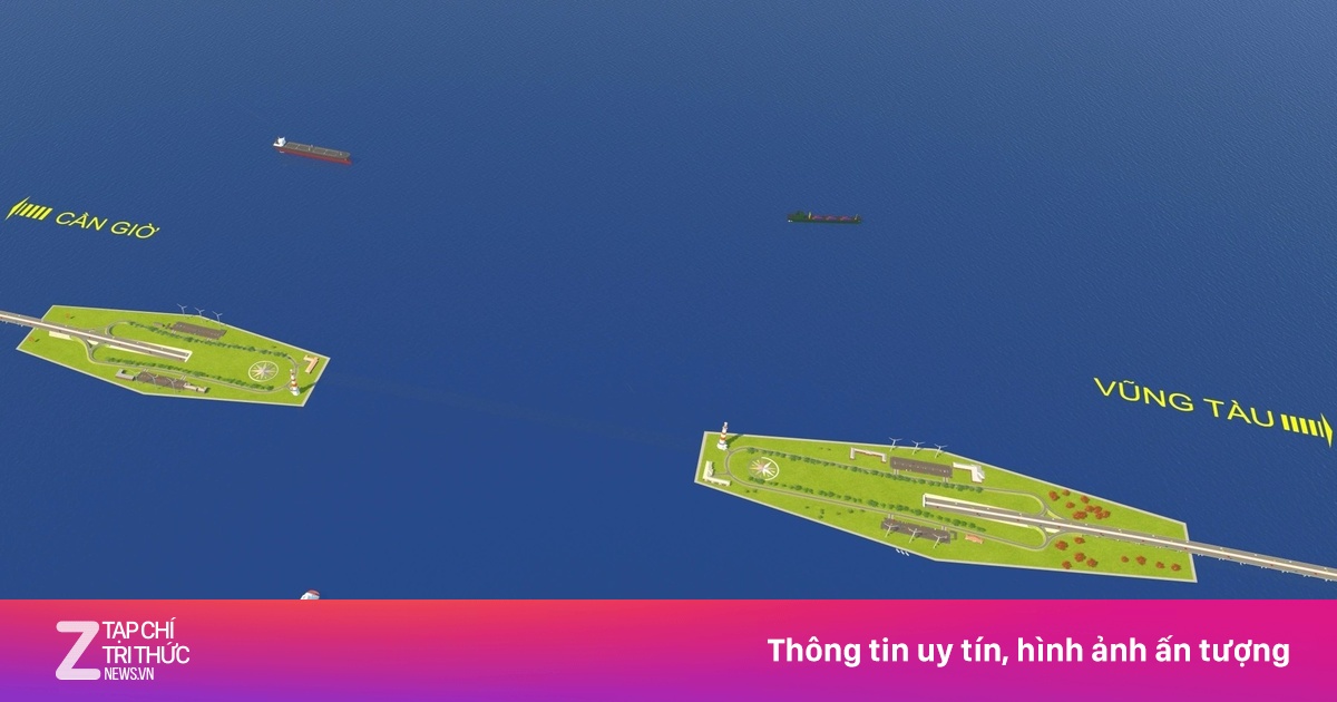 Đề xuất tăng chiều dài hầm vượt biển Cần Giờ - Vũng Tàu lên 3,85 km