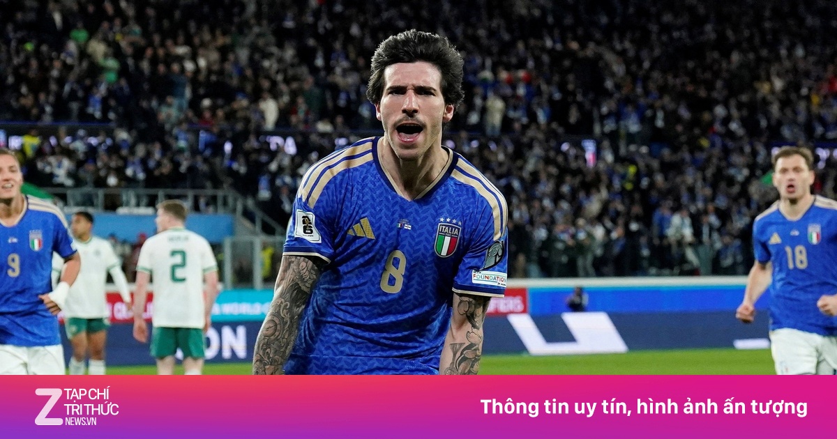 Video gây sốt: Italy đứng vững trên đôi chân của Tonali trong trận đấu căng thẳng