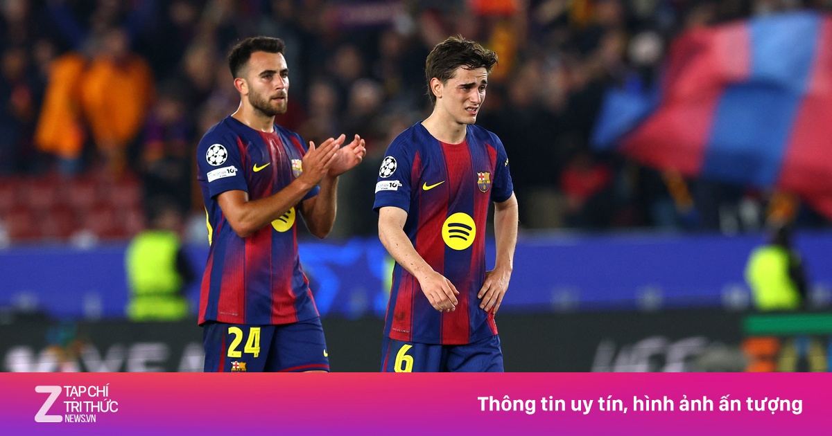 Gavi Bật Khóc: Hình Ảnh Ám Ảnh Trong Thất Bại Của Barcelona Trước Atletico Madrid
