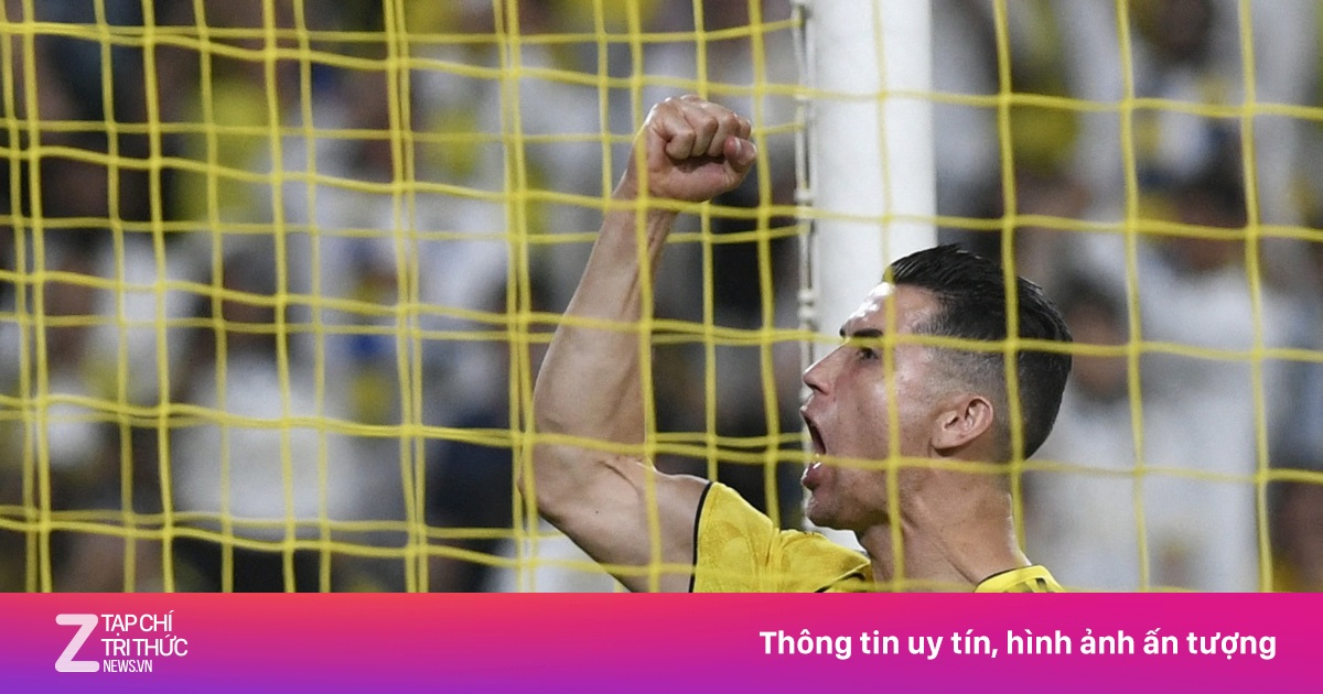 Cristiano Ronaldo tiếp tục ghi bàn cho Al Nassr, thiết lập kỷ lục mới