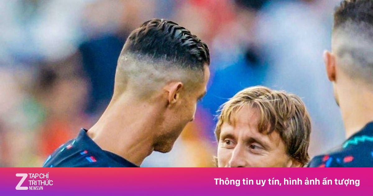 Xúc động với hình ảnh của Ronaldo và Modric | Znews.vn