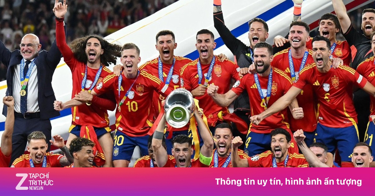 Tây Ban Nha vô địch Euro 2024