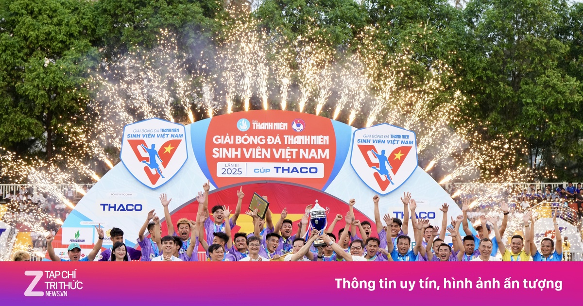 Đại học Huế Vô Địch Giải Bóng Đá Nam Sinh Viên Toàn Quốc 2025