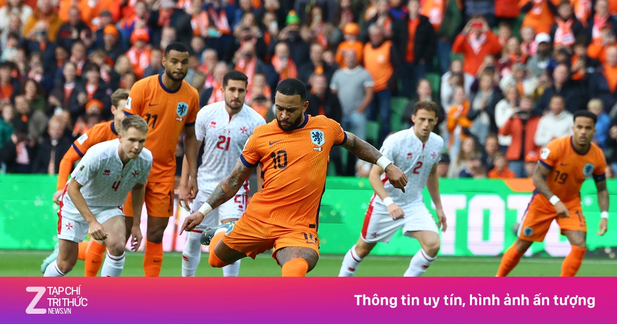 Thắng 8-0, Depay đi vào lịch sử bóng đá Hà Lan