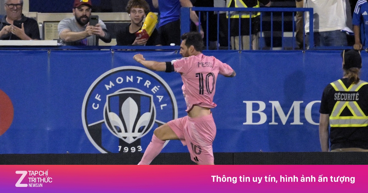 Messi lập siêu phẩm giúp Inter Miami thắng đậm